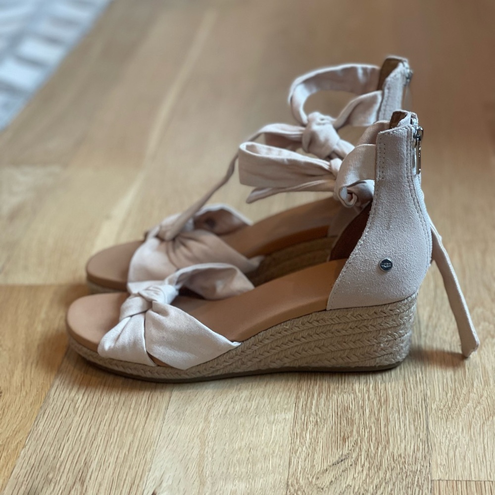Ugg Wedge Espadrille - NWOT - Picture 4 of 8